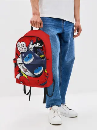 Рюкзак джинсовый / персона 5