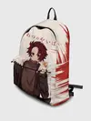 Рюкзак джинсовый / Танджиро Камадо Kimetsu no Yaiba