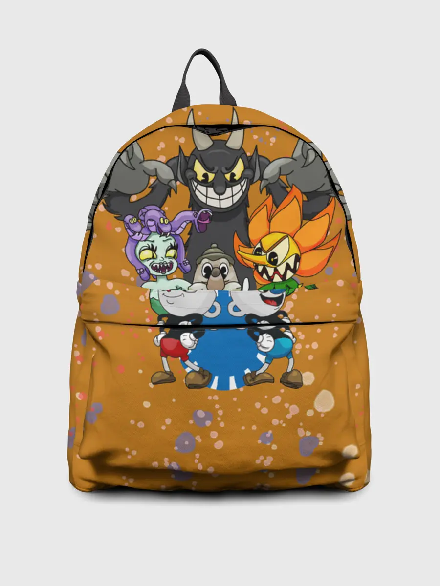 Рюкзак джинсовый / cuphead