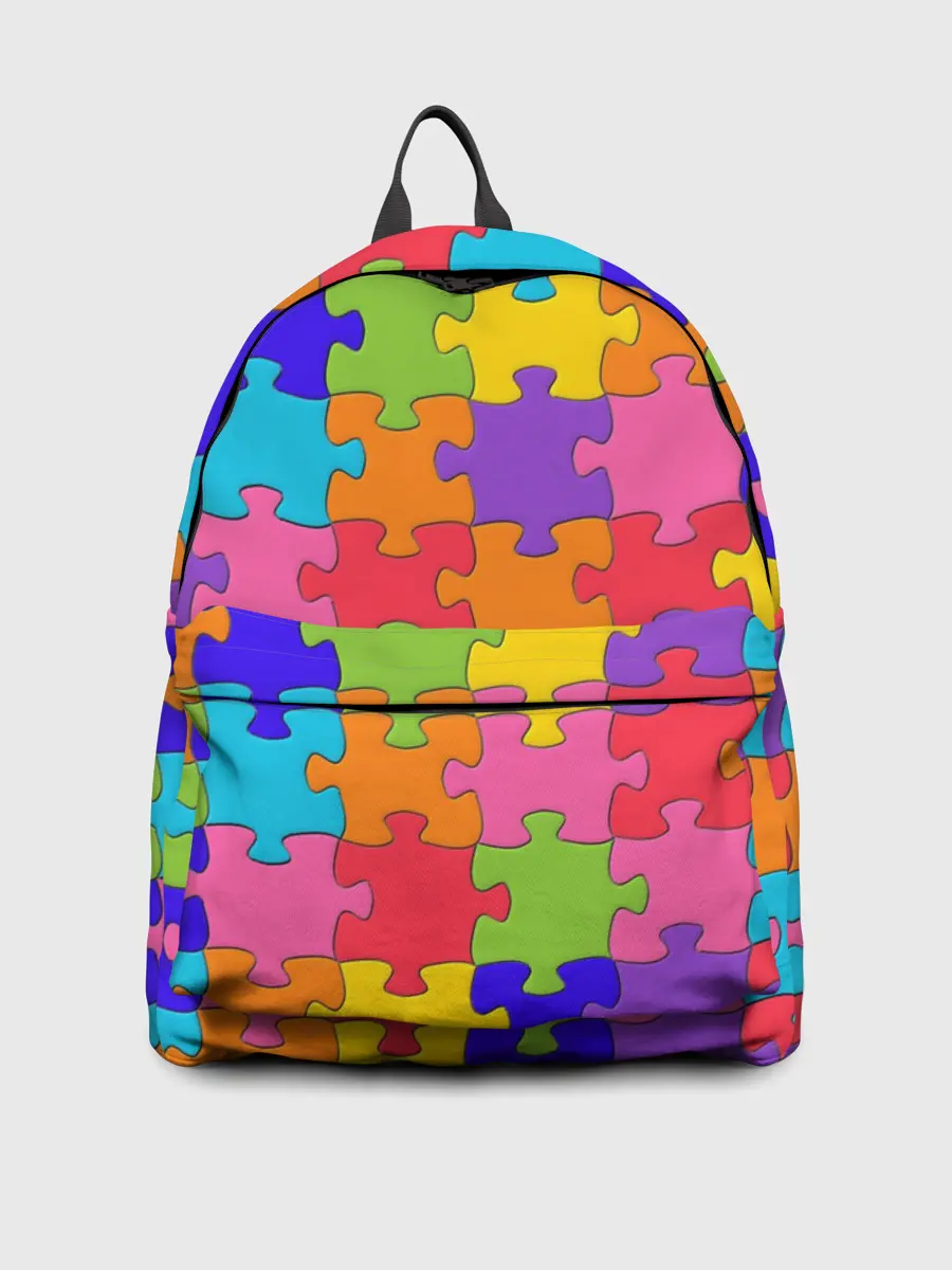 Рюкзак джинсовый / Пазлы