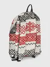 Рюкзак джинсовый / Славянский узор красно-черный