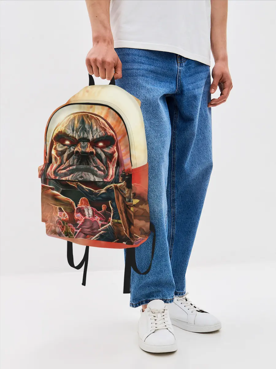 Рюкзак джинсовый / Darkseid | Дарксайд смотрит с высока