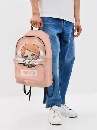Рюкзак джинсовый / Sabito Kimetsu no Yaiba