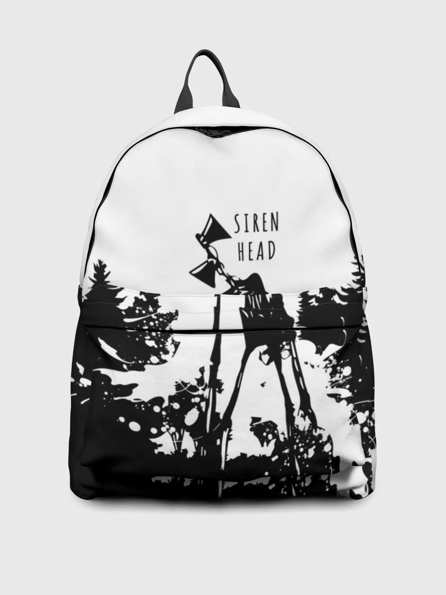 Рюкзак джинсовый / Лес сиреноголового