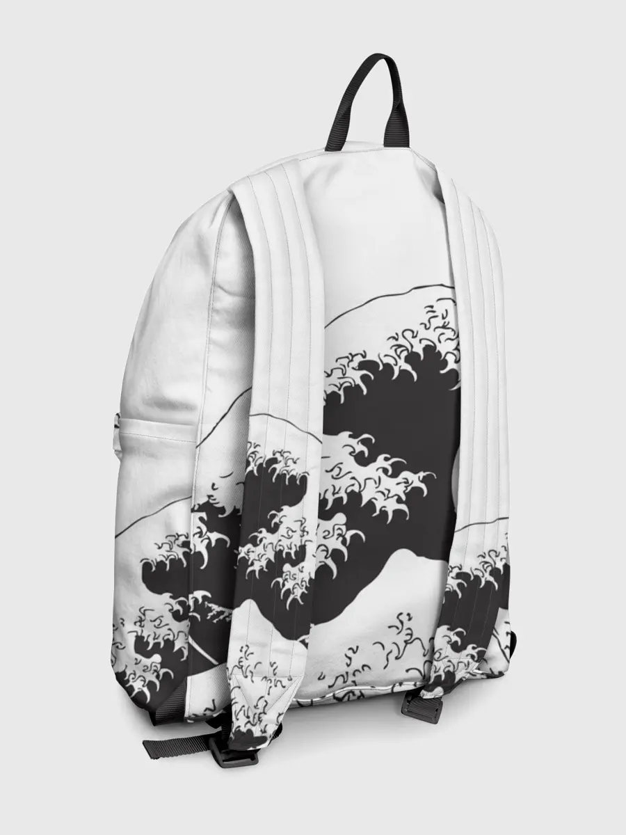 Рюкзак джинсовый / Волна Канагава Япония | Sea Wave