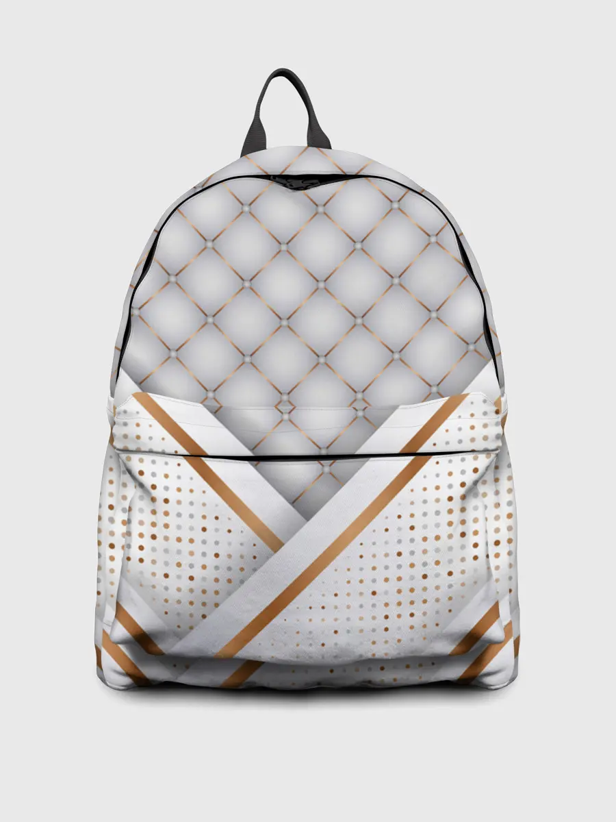Рюкзак джинсовый / Luxury white & Gold
