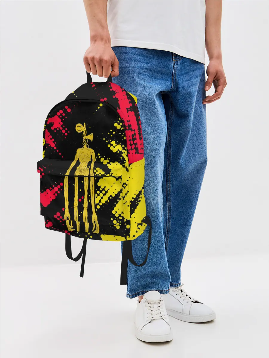 Рюкзак джинсовый / СИРЕНОГОЛОВЫЙ