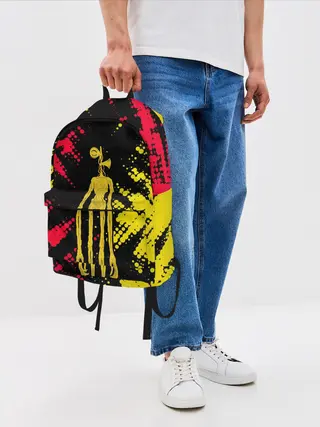 Рюкзак джинсовый / СИРЕНОГОЛОВЫЙ