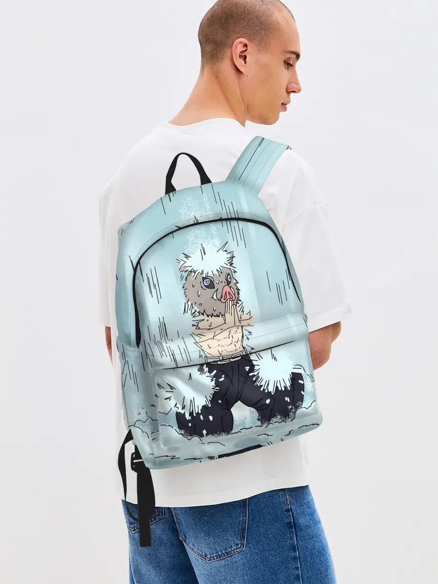 Рюкзак джинсовый / МЕДИТАЦИЯ ИНОСКЕ