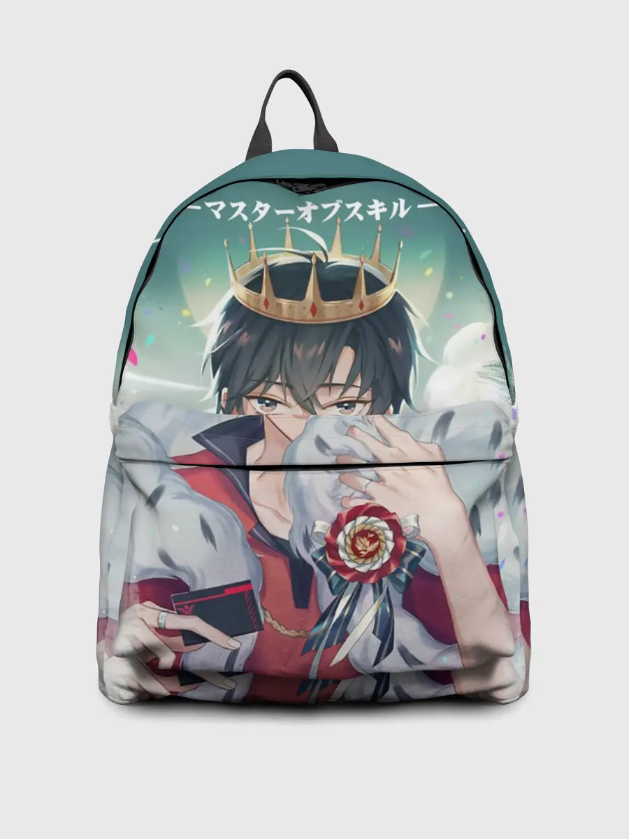 Рюкзак джинсовый / Аватар короля The King