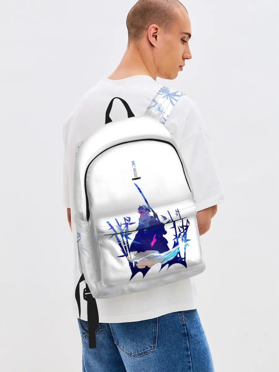 Рюкзак джинсовый / Истребитель демонов : Kimetsu no Yaiba