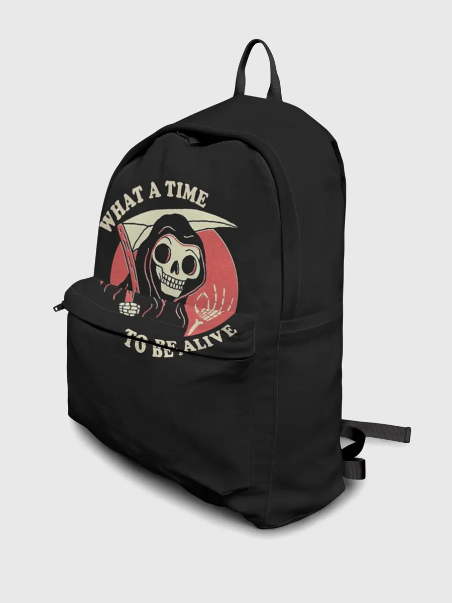 Рюкзак джинсовый / Friendly Grim Reaper