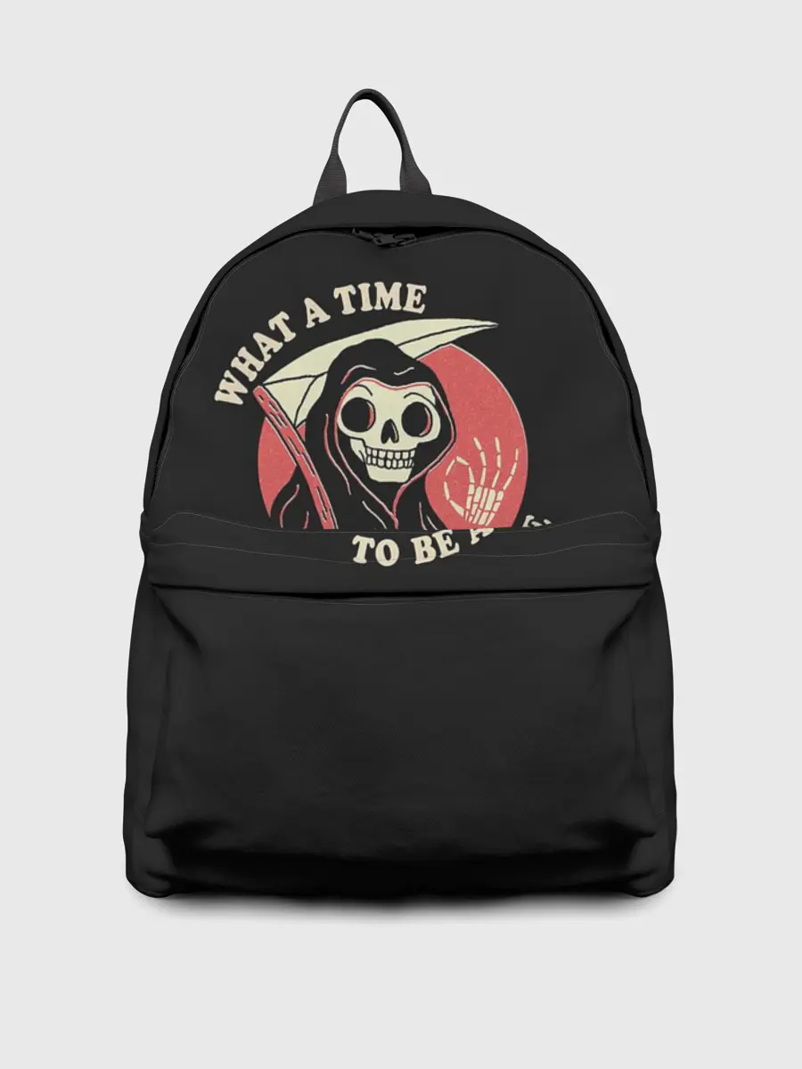 Рюкзак джинсовый / Friendly Grim Reaper