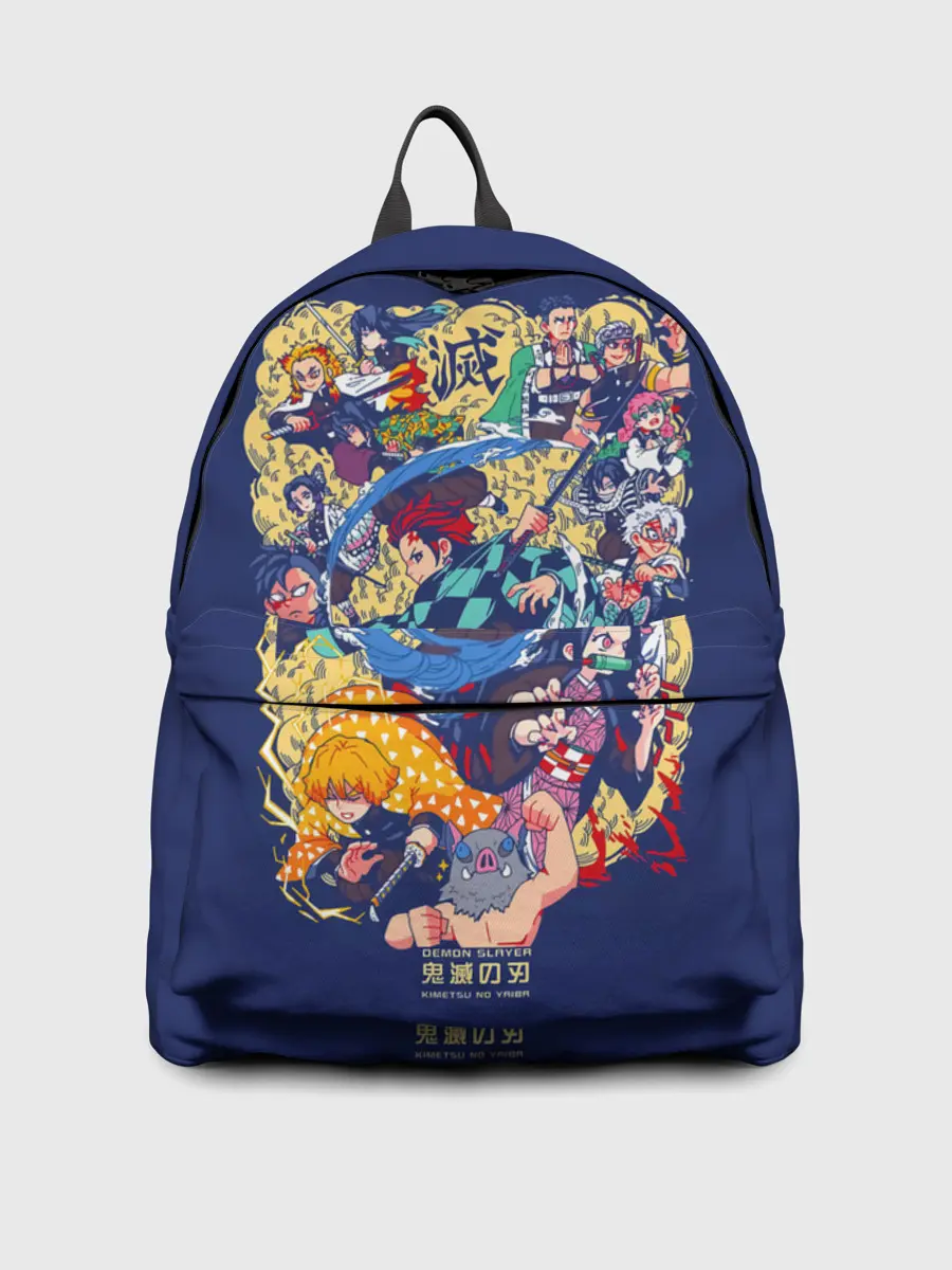 Рюкзак джинсовый / Demon Slayer: Kimetsu no Yaiba