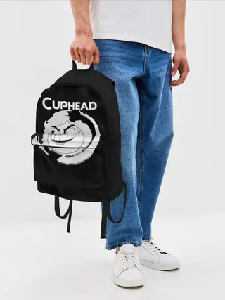 Рюкзак джинсовый / босс caphead