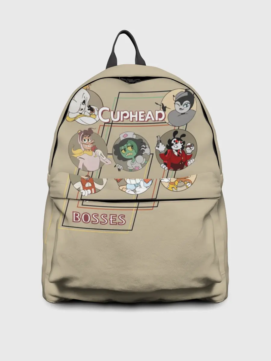 Рюкзак джинсовый / Боссы caphead