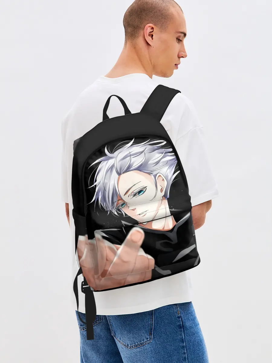 Рюкзак джинсовый / Магическая битва