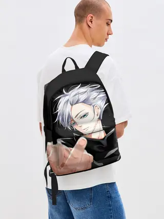 Рюкзак джинсовый / Магическая битва