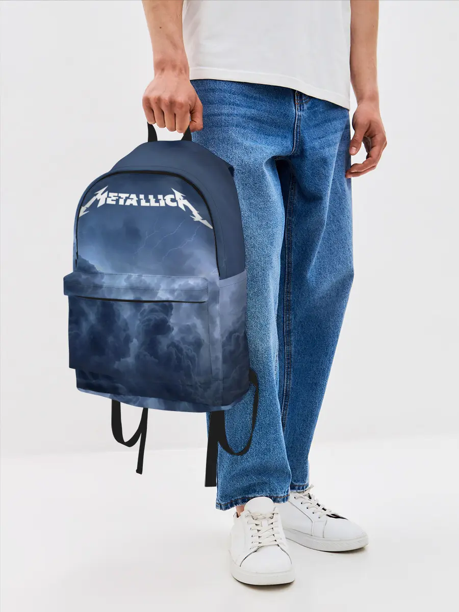 Рюкзак джинсовый / METALLICA | МЕТАЛЛИКА
