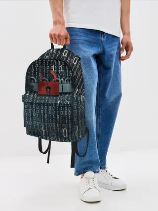 Рюкзак джинсовый / Цифровой Код