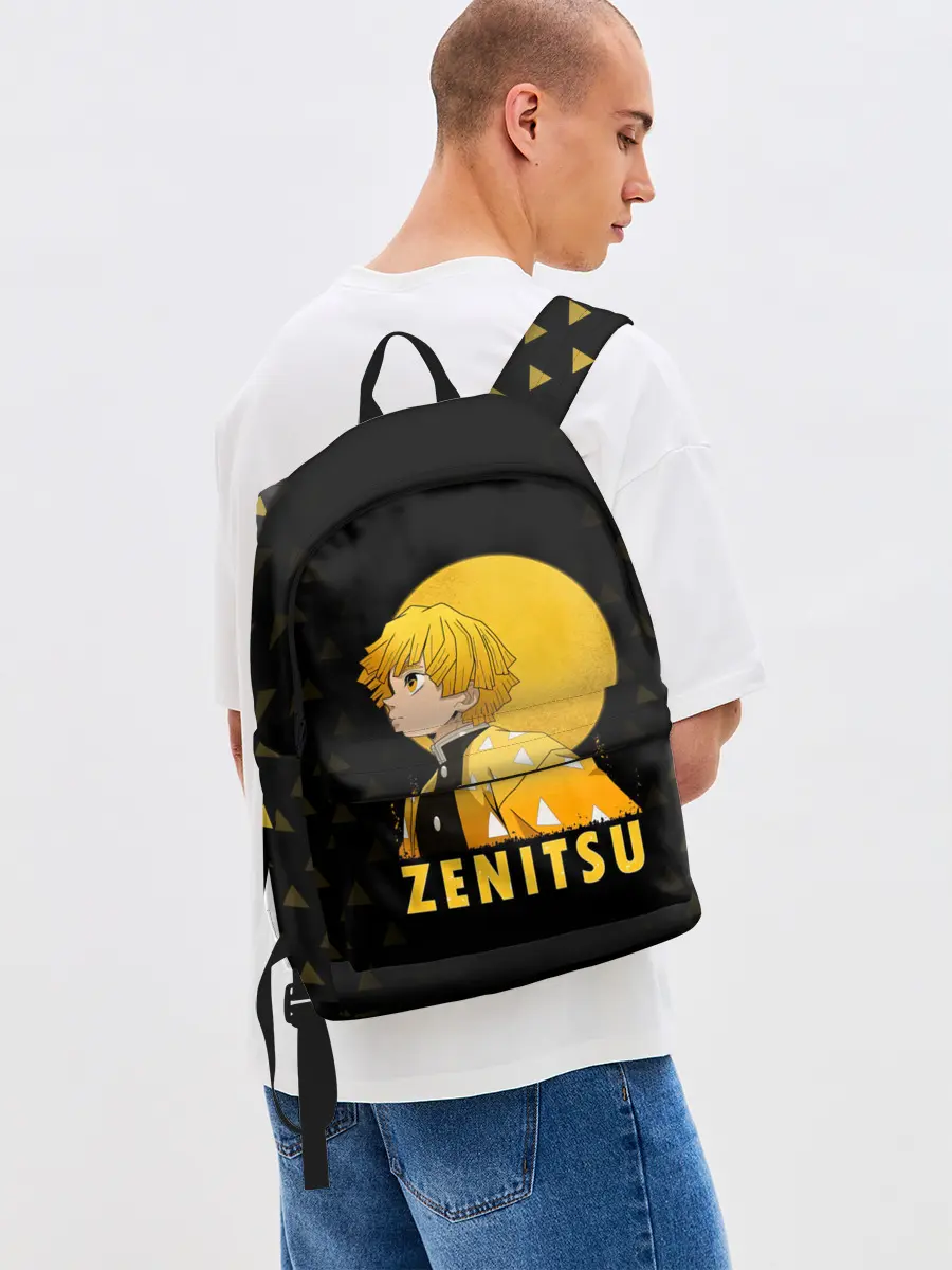 Рюкзак джинсовый / ZENITSU Kimetsu no Yaiba