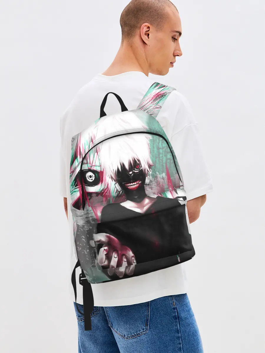 Рюкзак джинсовый / Полугуль Канеки