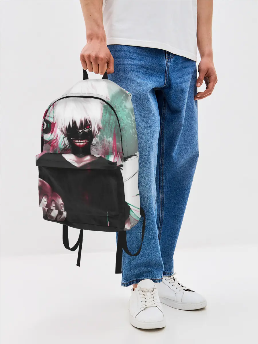 Рюкзак джинсовый / Полугуль Канеки