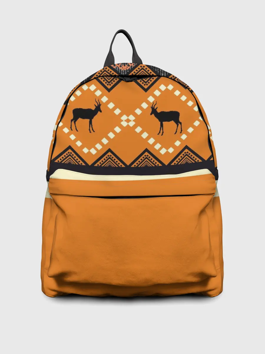 Рюкзак джинсовый / Африканский Мотив