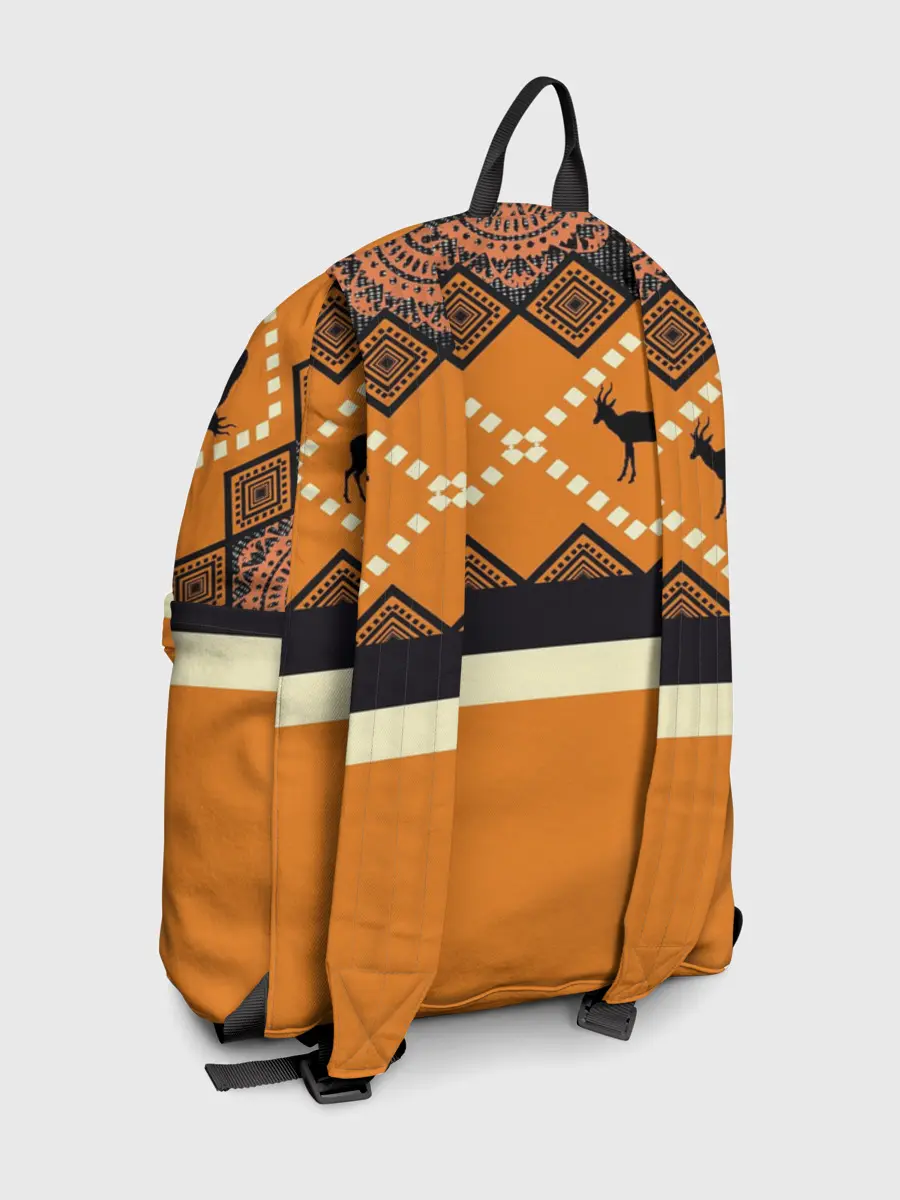 Рюкзак джинсовый / Африканский Мотив