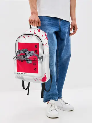 Рюкзак джинсовый / Young Kratos