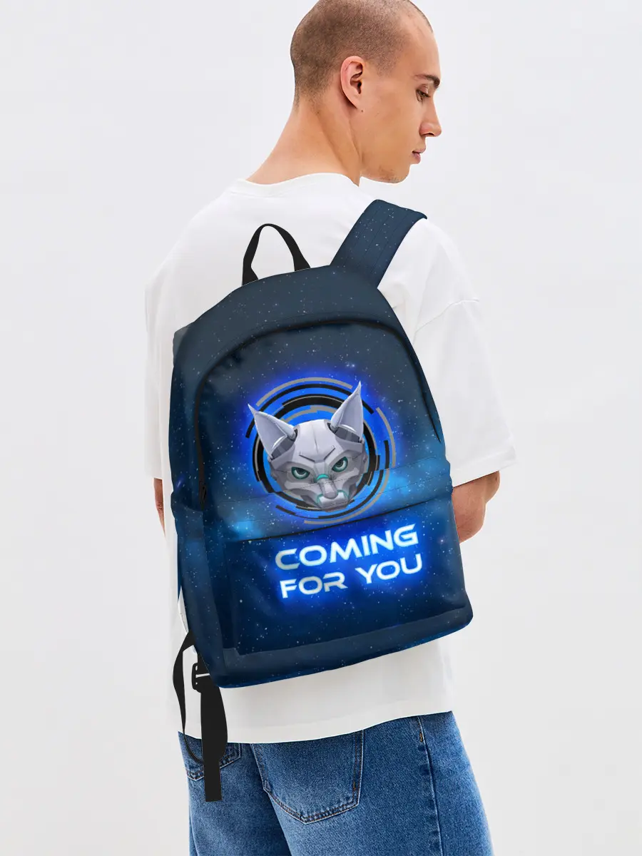 Рюкзак джинсовый / Иду за тобой