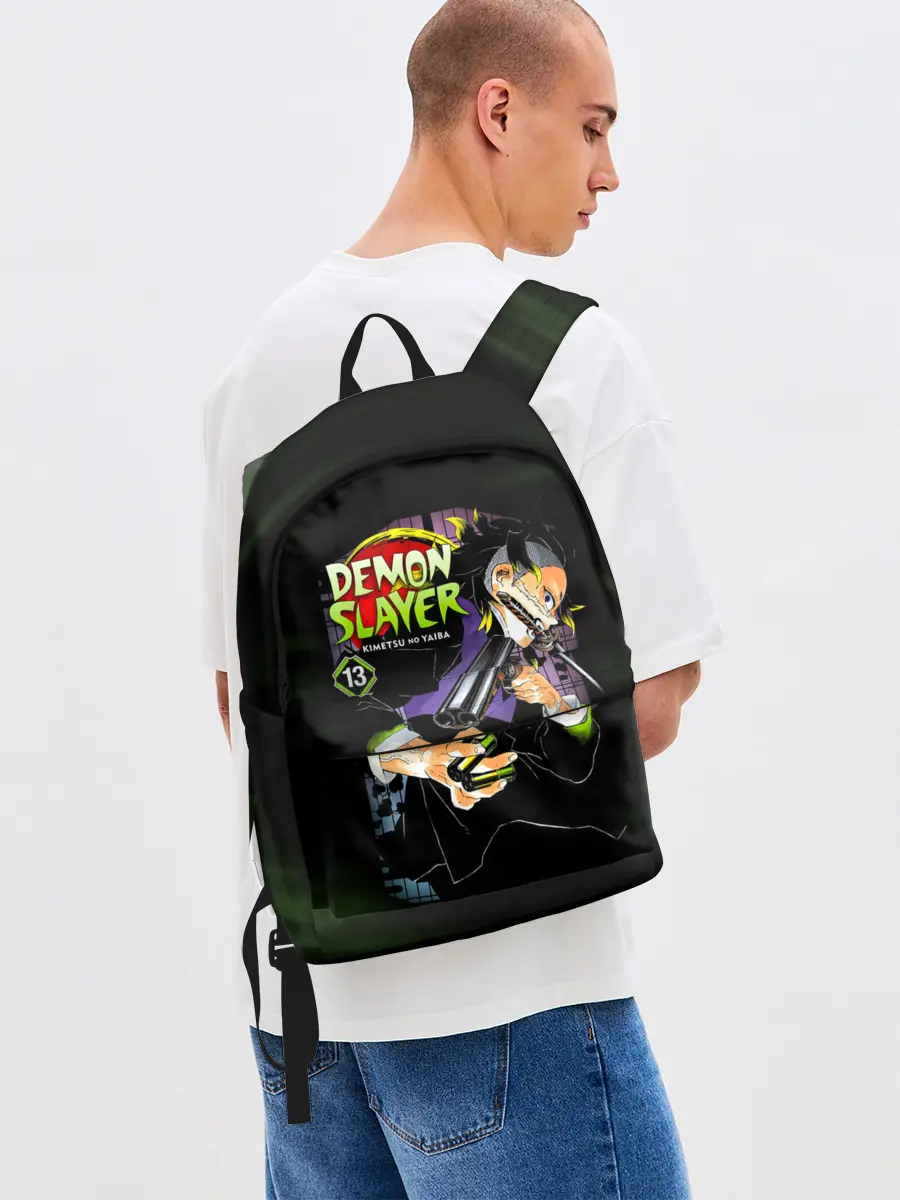 Рюкзак джинсовый / Demon Slayer: Kimetsu no Yaiba