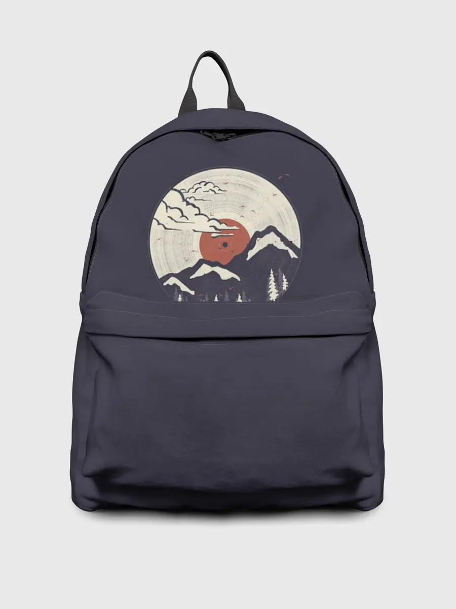 Рюкзак джинсовый / Mountain. Vinyl Record