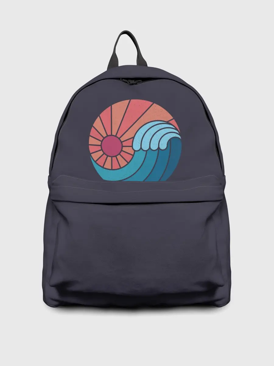 Рюкзак джинсовый / Sun and Sea. Yin and Yang