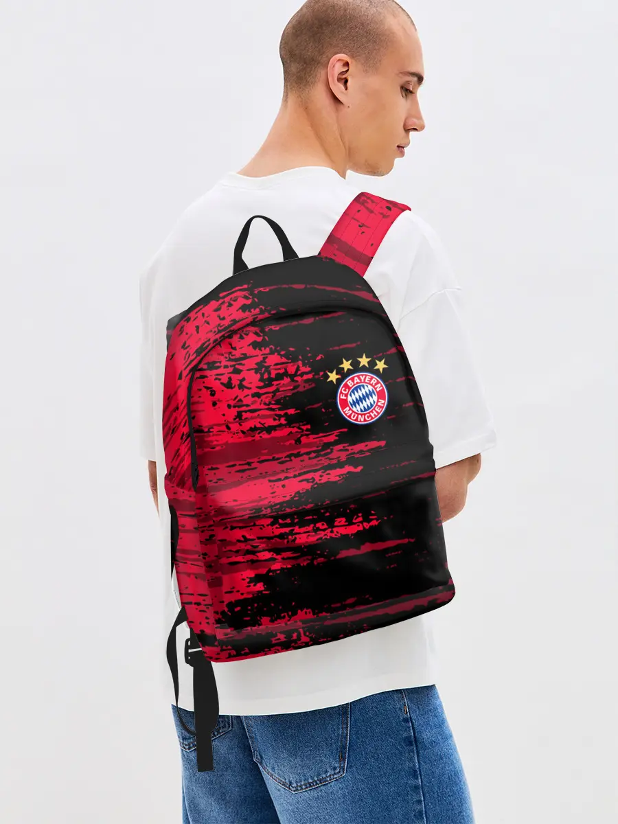 Рюкзак джинсовый / BAYERN MUNCHEN.