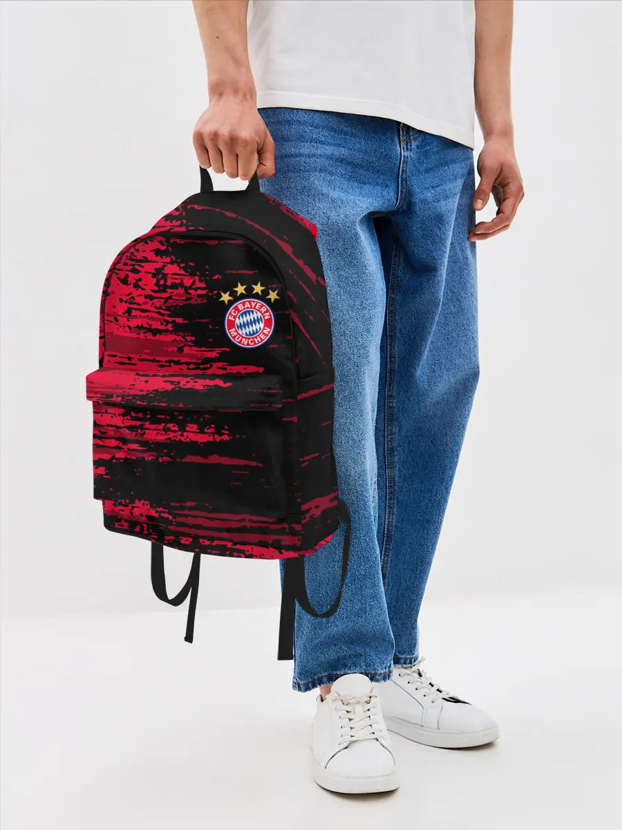 Рюкзак джинсовый / BAYERN MUNCHEN.