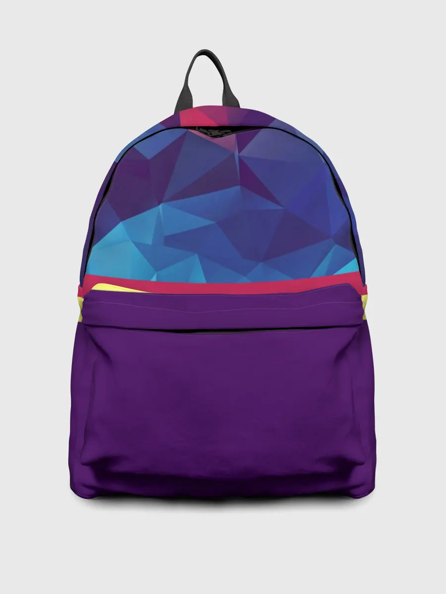 Рюкзак джинсовый / Геометрическая Абстракция