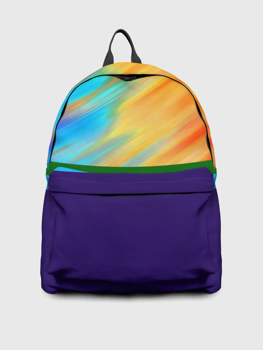 Рюкзак джинсовый / Размытие