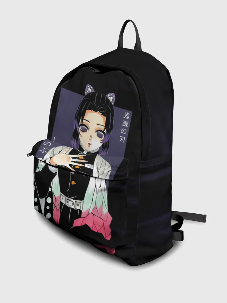 Рюкзак джинсовый / Шинобу Кочо Kimetsu no Yaiba