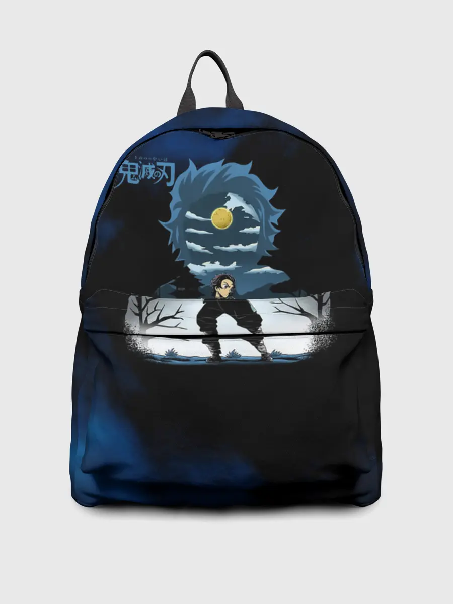 Рюкзак джинсовый / Тандзиро Камадо Kimetsu no Yaiba
