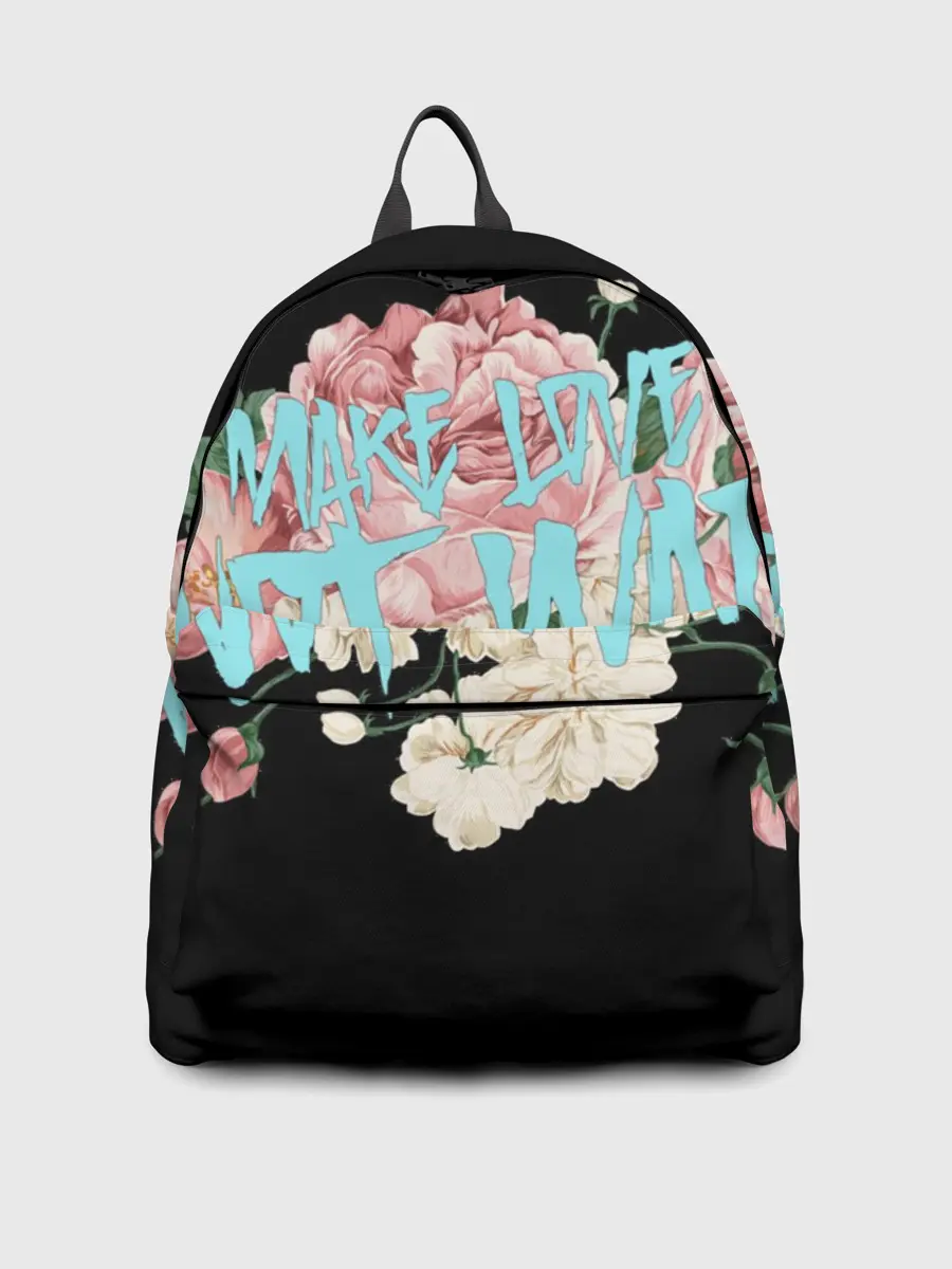 Рюкзак джинсовый / Нет войне.