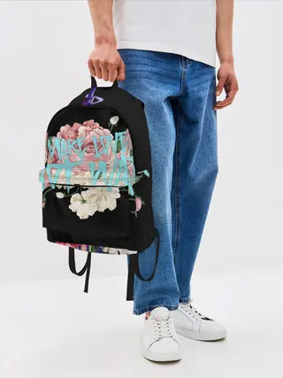 Рюкзак джинсовый / Нет войне.