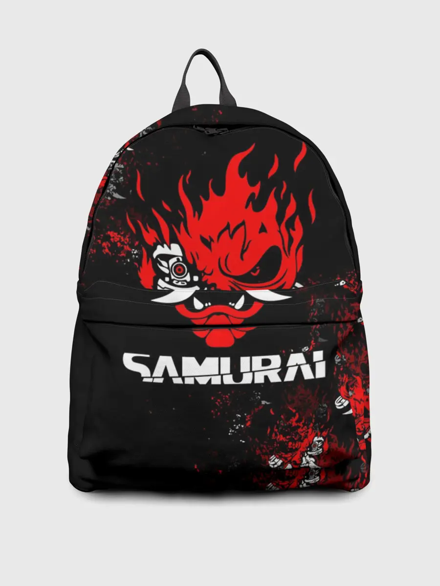 Рюкзак джинсовый / SAMURAI / CYBERPUNK 2077