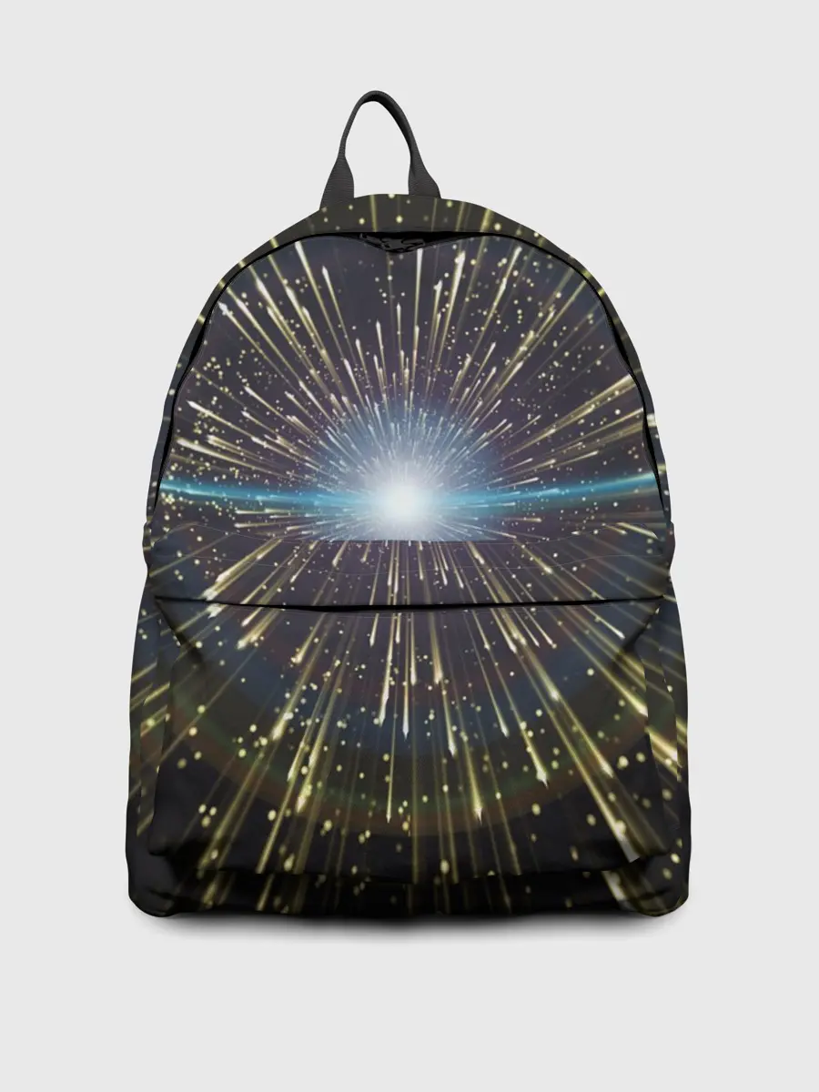 Рюкзак джинсовый / Неоновые стрелы