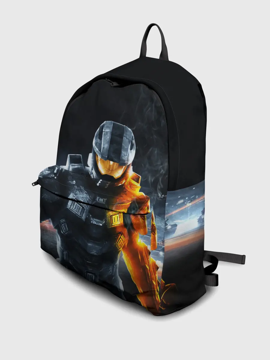 Рюкзак джинсовый / Halo x Battlefield