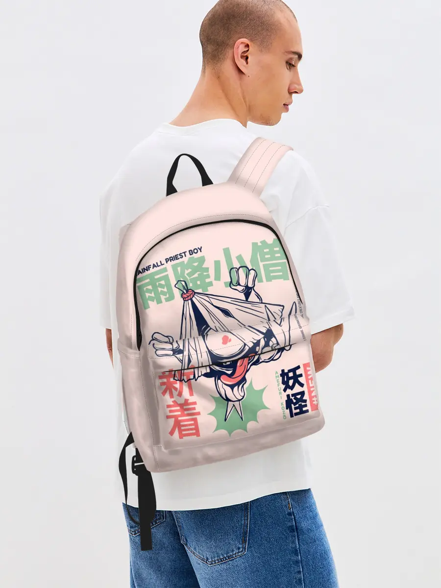 Рюкзак джинсовый / Аниме Демон Козо Ёкай