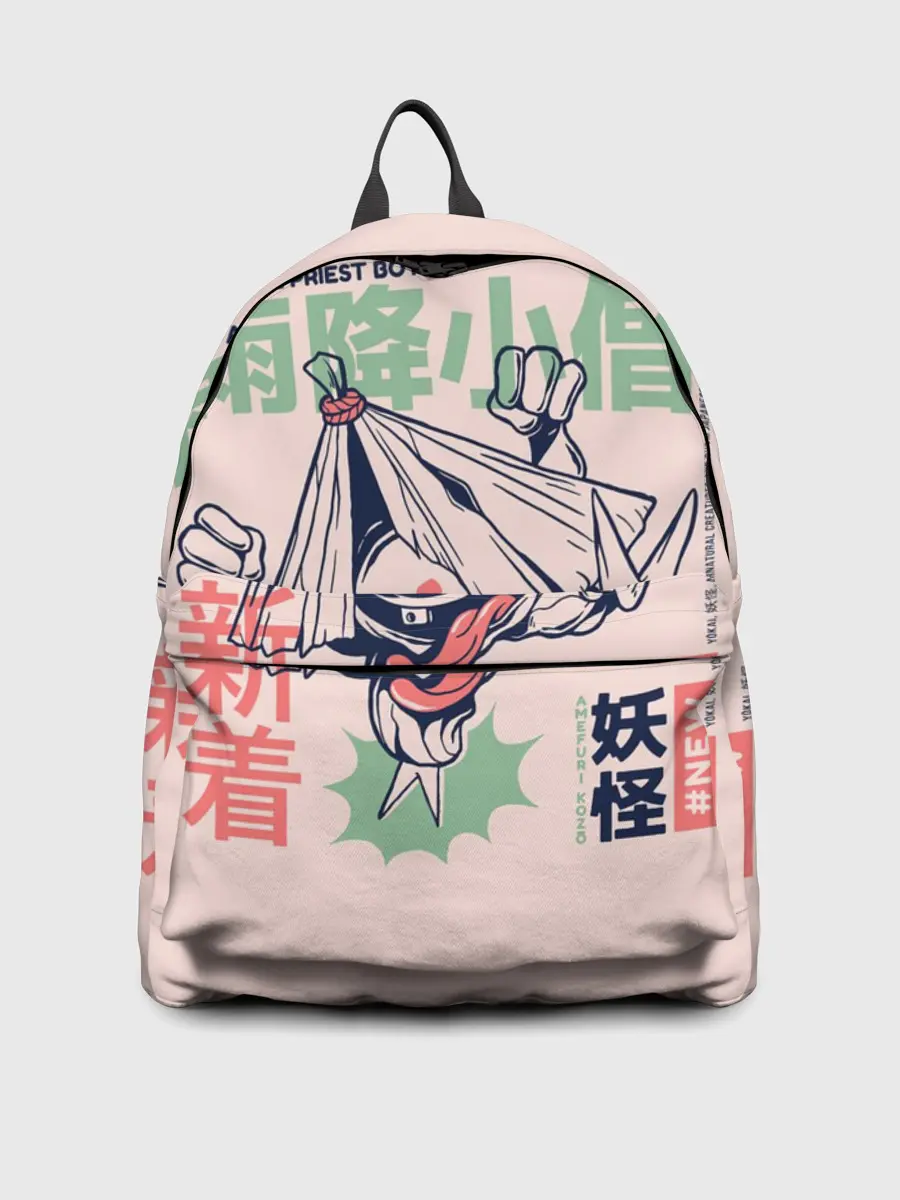 Рюкзак джинсовый / Аниме Демон Козо Ёкай