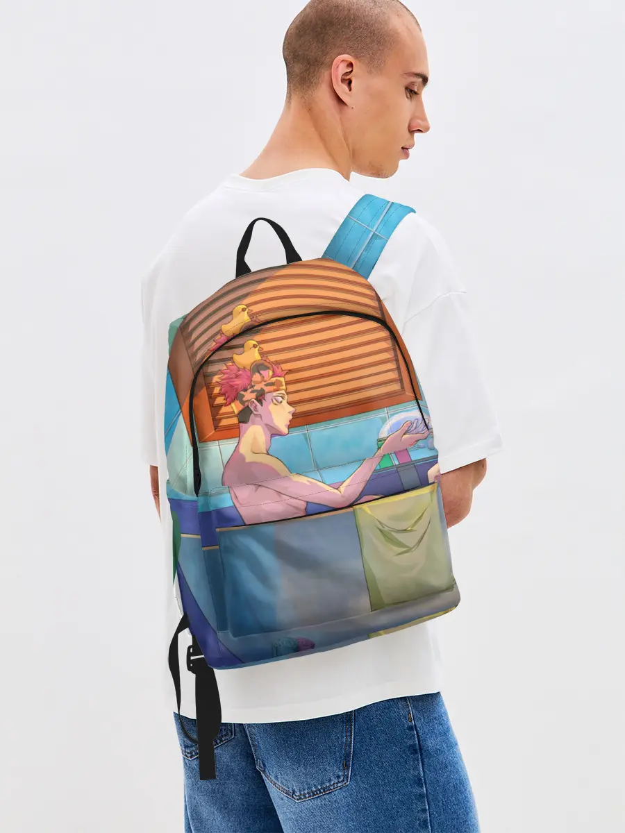 Рюкзак джинсовый / Магическая Битва