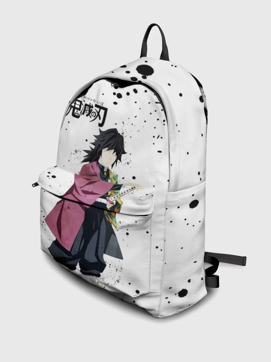 Рюкзак джинсовый / Гию Томиока Kimetsu no Yaiba