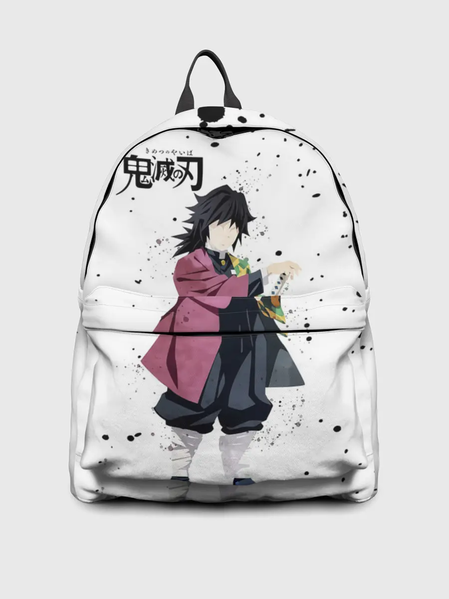 Рюкзак джинсовый / Гию Томиока Kimetsu no Yaiba